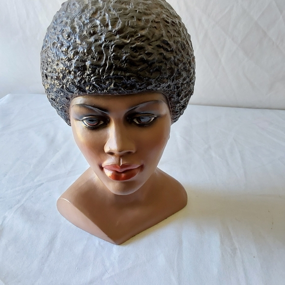 Vintage Lego Hawaiian Afro Hair Head Bust Figurines Set - Picture 15 of 16